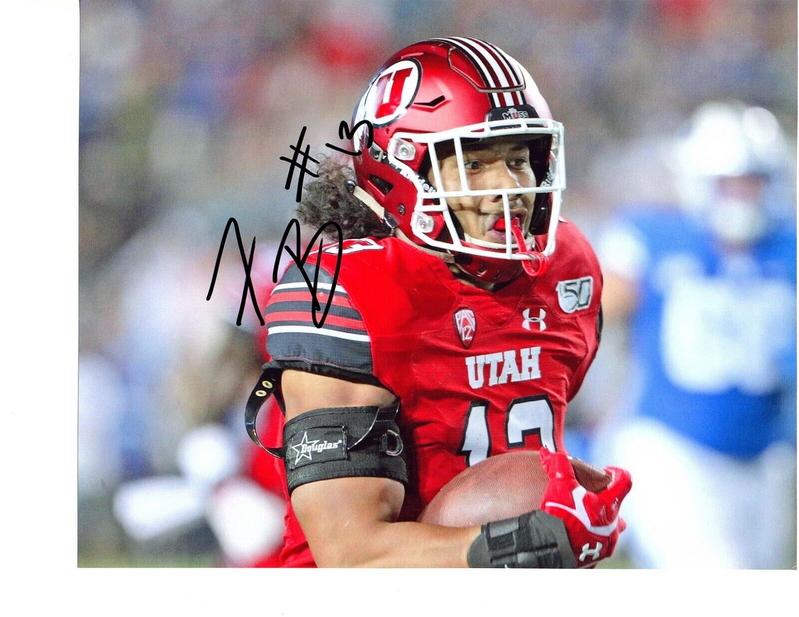 Francis Bernard Utah Utes signed autographed 8x10 football Photo Poster painting 2020 Draft