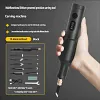 Small Fully Automatic Chisel Woodworker Bonsai Root Carving Lithium Battery Handheld Carving Machine Set