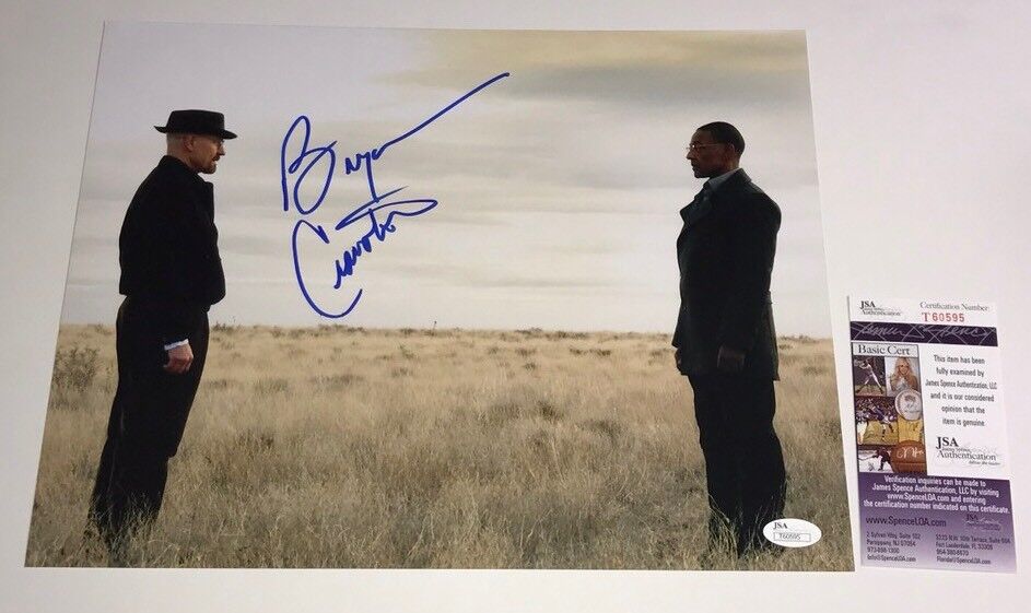 BRYAN CRANSTON Authentic Breaking Bad SIGNED 11x14 Photo Poster painting IN PERSON JSA COA