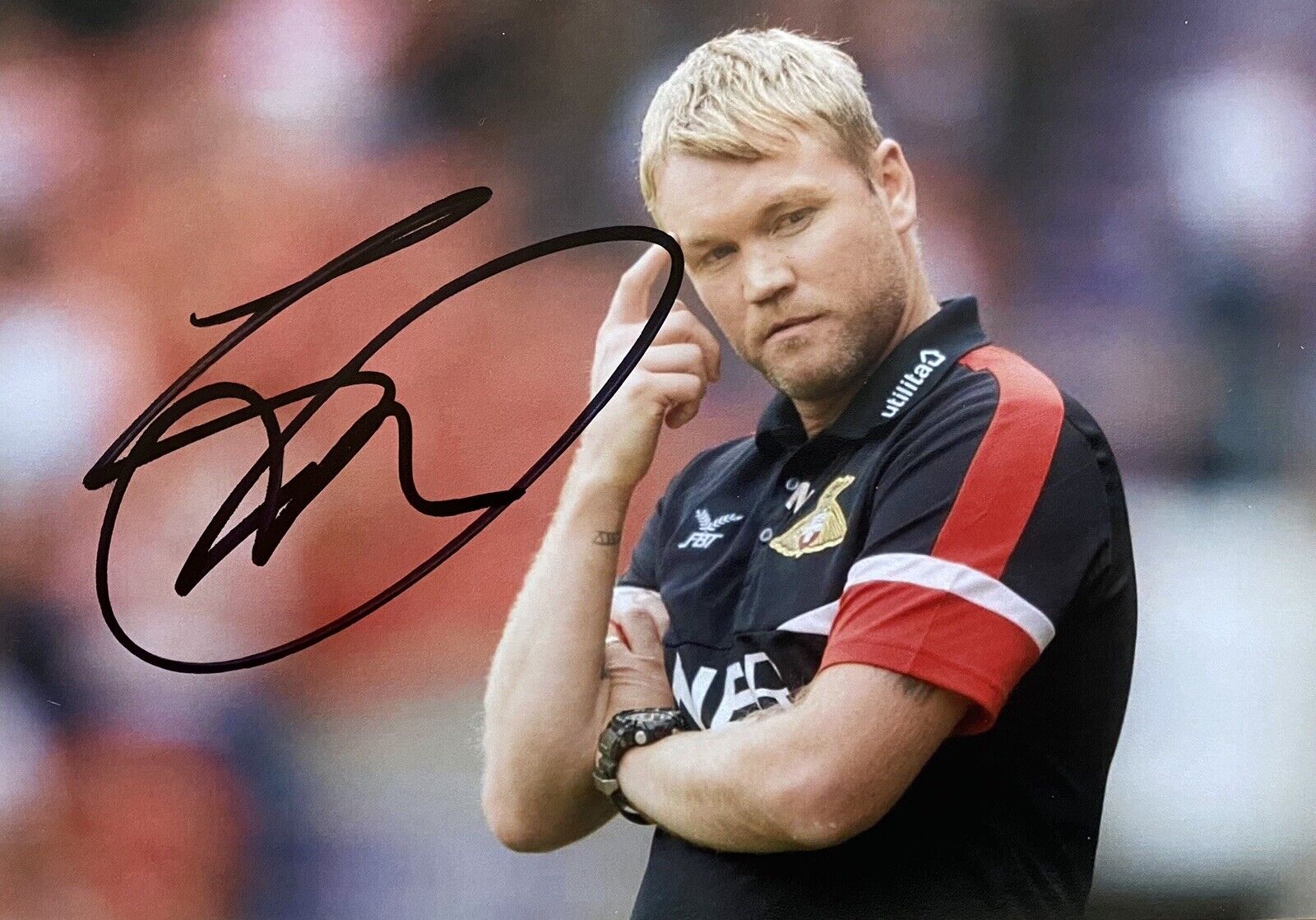 Grant McCann Genuine Hand Signed Doncaster Rovers 6X4 Photo Poster painting