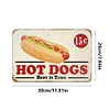 Hot Dogs - Metal Tin Signs(8*12Inch/12*16Inch) - Bar