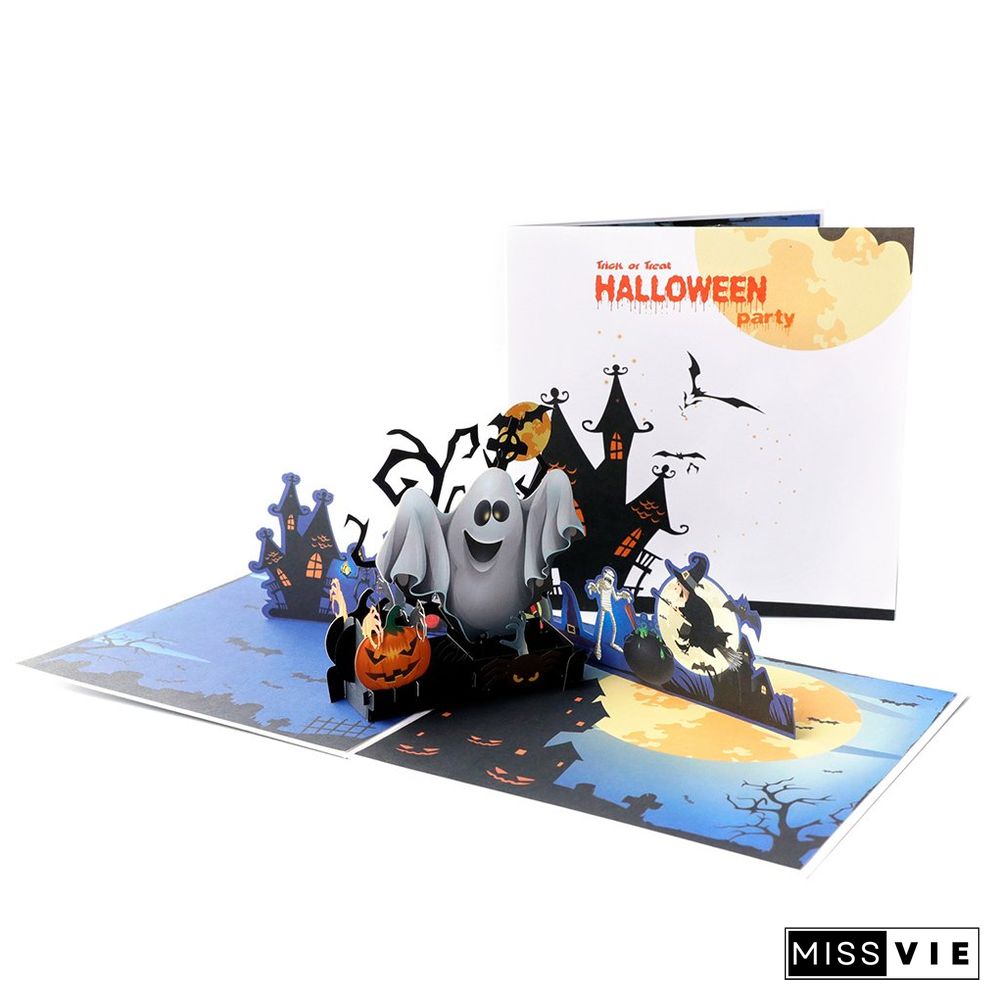 Halloween 3D Pop Up Greeting Card