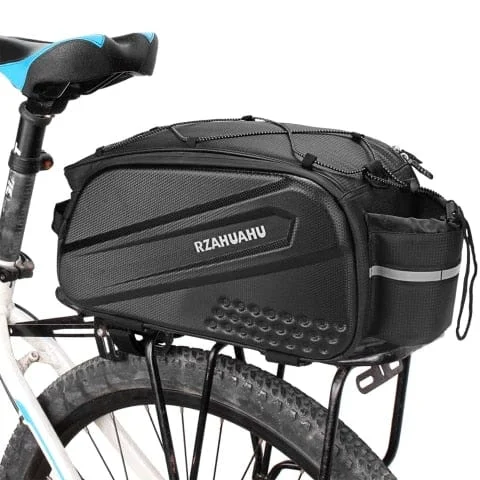 pornhint Pornhint Multifunctional Bicycle Rear Seat Bag Waterproof Cycling Bike Rack Trunk Cargo Bag Pannier Large Capacity Handbag Shoulder Bag