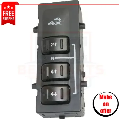Dronehint New Transfer Case Switch for 2003-2007 Chevrolet Suburban 1500, 2500 LS, LT (For: GMC) Parts