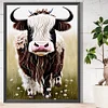 Diamond Painting -Full Round Drill Highland Cattle(60*40 CM)