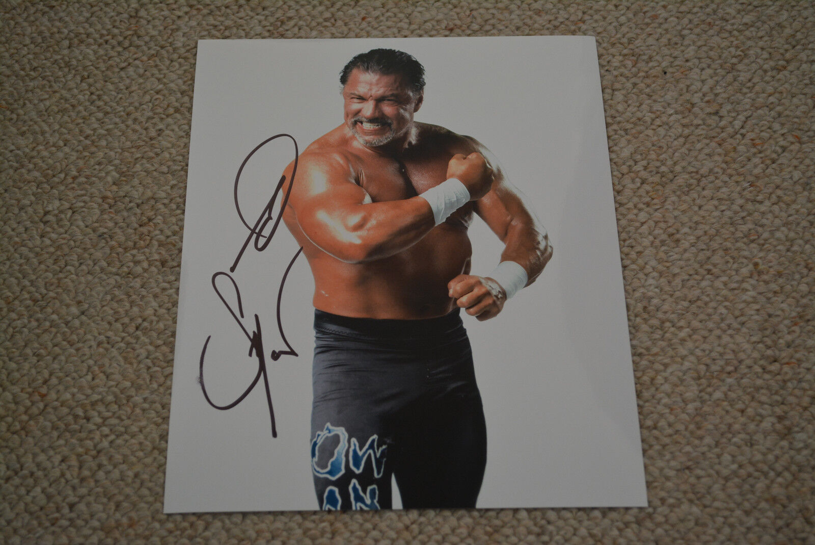 AL SNOW signed autograph In Person 8x10 20x25 cm WWE WCE WRESTLING LEGEND