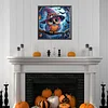 Diamond Painting - Partial Special Shaped Drill - Halloween Owl(Canvas|30*30cm)