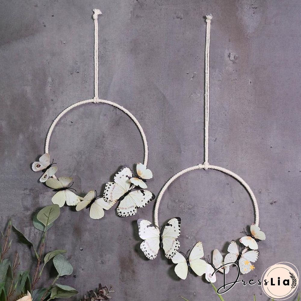 Garland Simulation Butterfly Decorations Wall Craft Ornaments