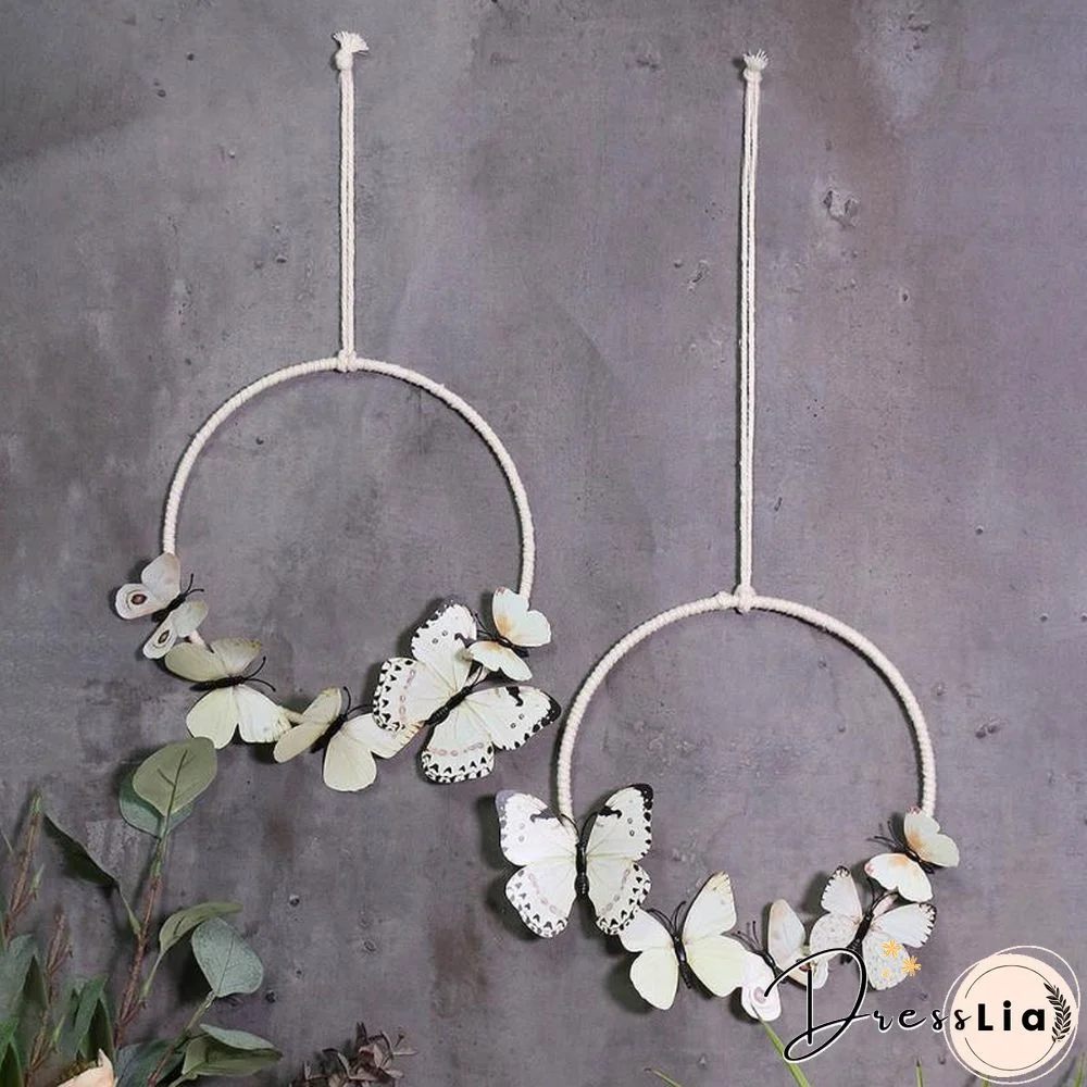 Garland Simulation Butterfly Decorations Wall Craft Ornaments