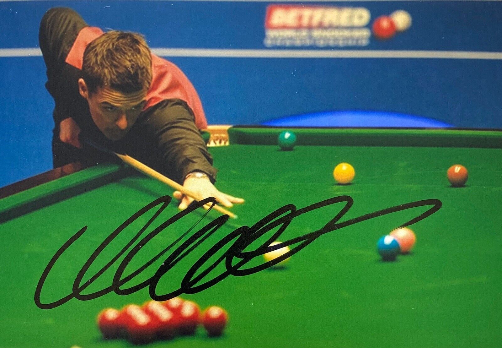 Michael Holt Genuine Hand Signed 6X4 Photo Poster painting - Snooker 4