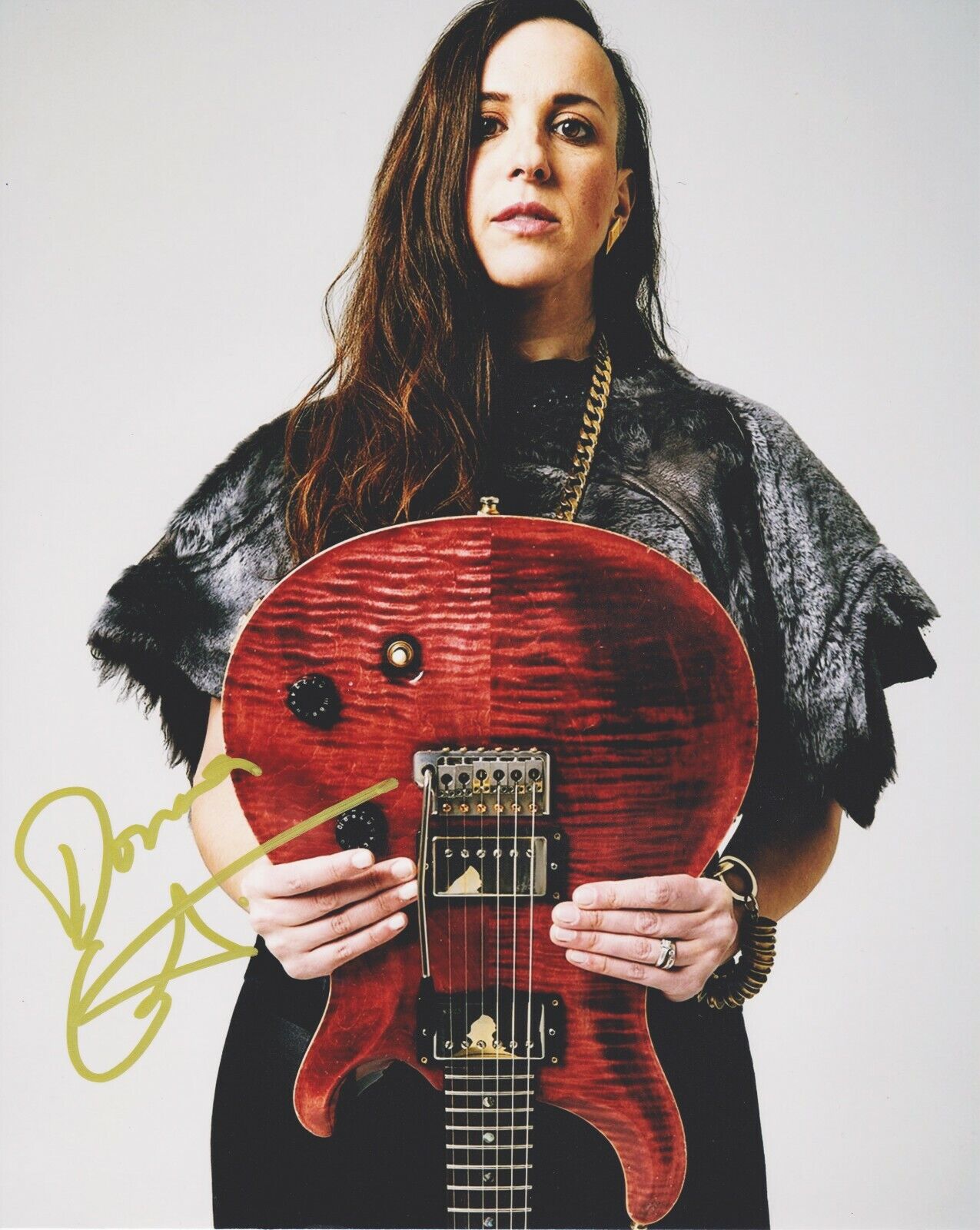 Donna Grantis Hand Signed Autograph 8x10 Photo Poster painting In Person Proof Guitarist Prince