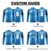 Luson High Quality Wholesale for Team Club Soccer Uniform Soccer Jersey Heat Transfer Name and Numbers Tracksuits