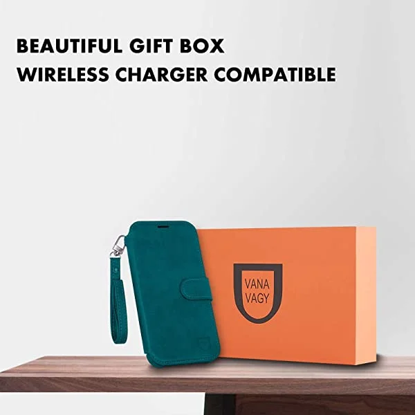 VANAVAGY iPhone SE 2022/iPhone SE 2020 Wallet /iPhone 8/iPhone 7 Wallet Case 4.7 inch