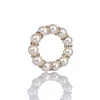 Cream Pearls Rhinestone Catering Napkin Ring