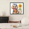 Diamond Painting-DIY Crystal Rhinestone Teddy Dog