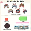(US Local)6PCS  Xmas DIY Crystal Refrigerator Magnet for Decor (Game Controller)