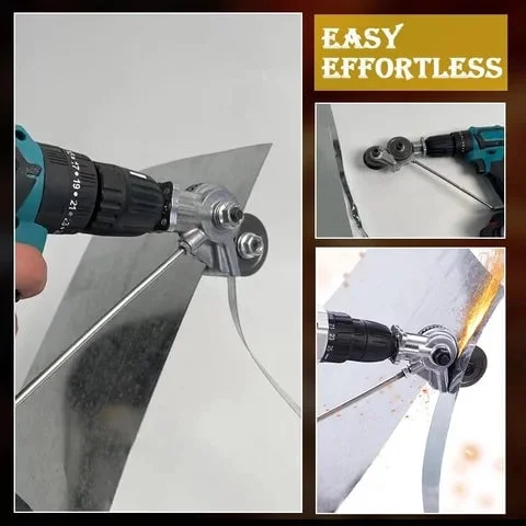 Last Day Special Sale 49% OFF🔧Electric Drill Shears Attachment--Buy 2 Free Shipping
