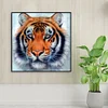 Diamond Painting-DIY Full Round Drill Tiger