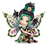 >SALE<5D DIY Diamond Painted Square Diamond Girl with Wings (E507)