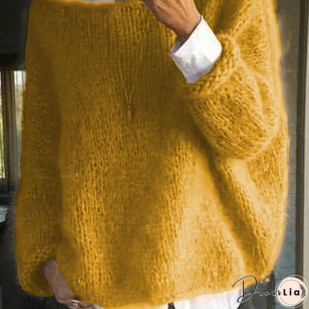 Relaxed and Timeless winter Pullover