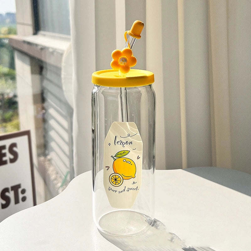 Casual Elegant Flower High Borosilicate Glass Glass 1 Piece