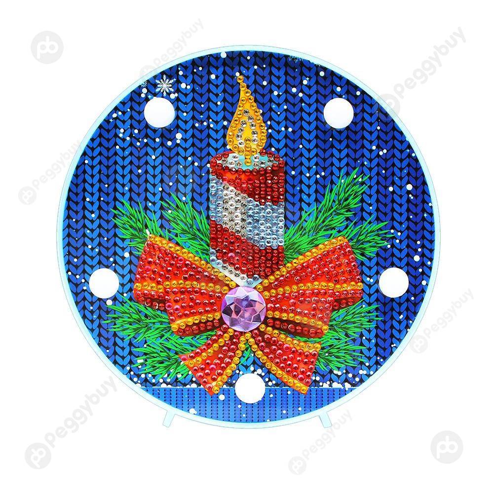 

Christmas Candle-DIY Creative Diamond LED Lamp, 501 Original