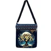 (US Local)Bucket Calf Diamond Painting Shopping Bag Diamond Art Shoulder Bag Commuting Bag Kits