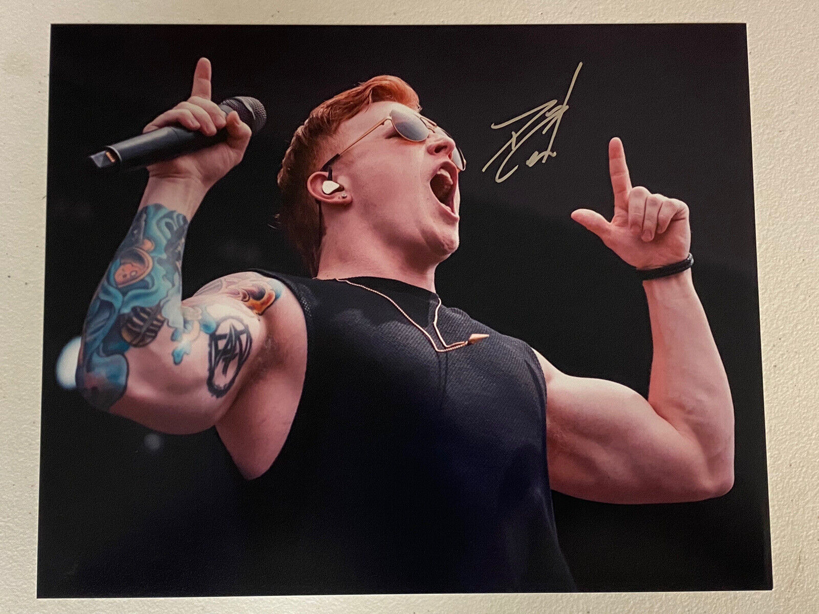 FROM ASHES TO NEW DANNY AUTOGRAPHED SIGNED Photo Poster painting WITH EXACT SIGNING PIC PROOF