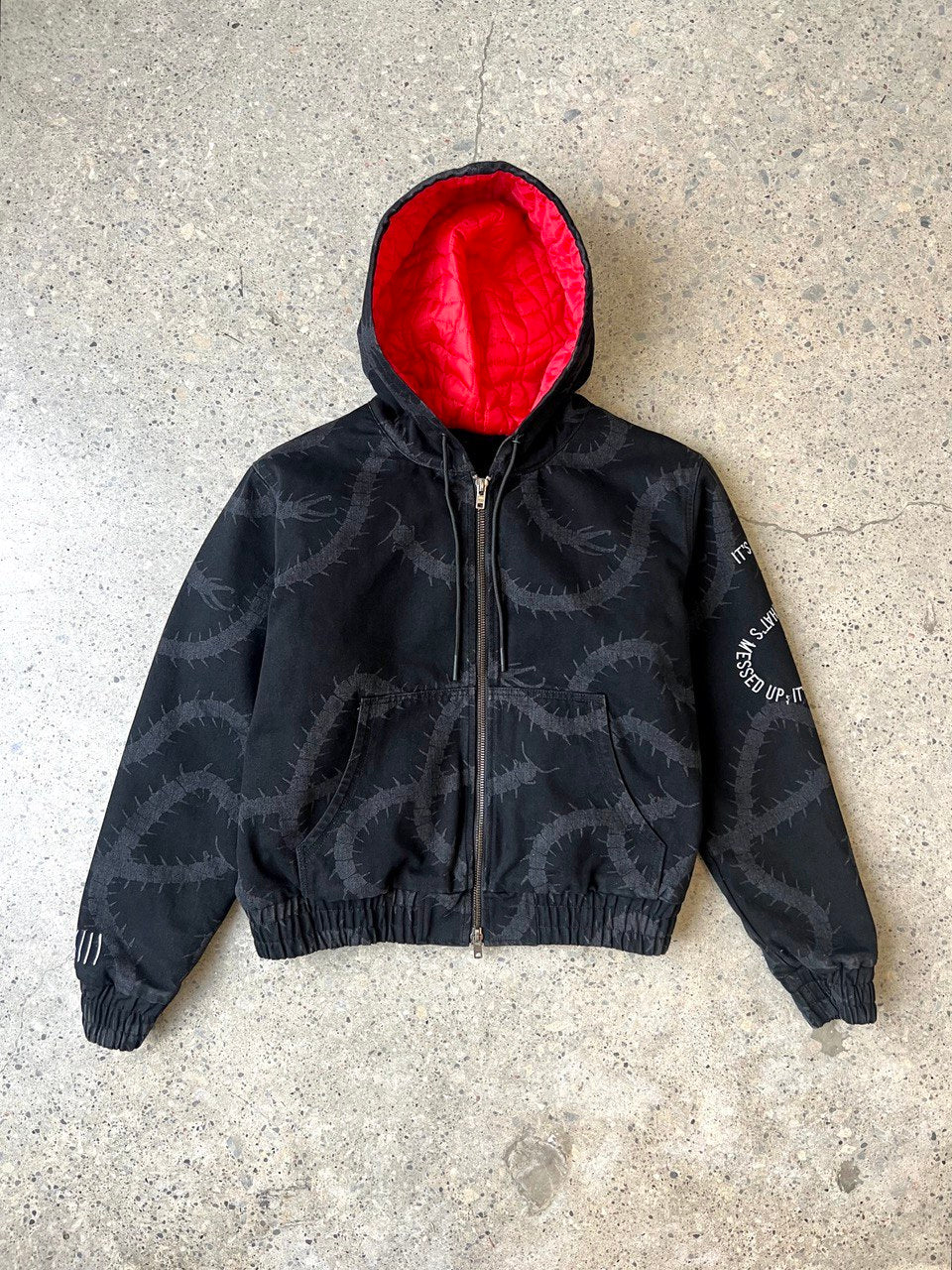 "Phobia" Jacket Black