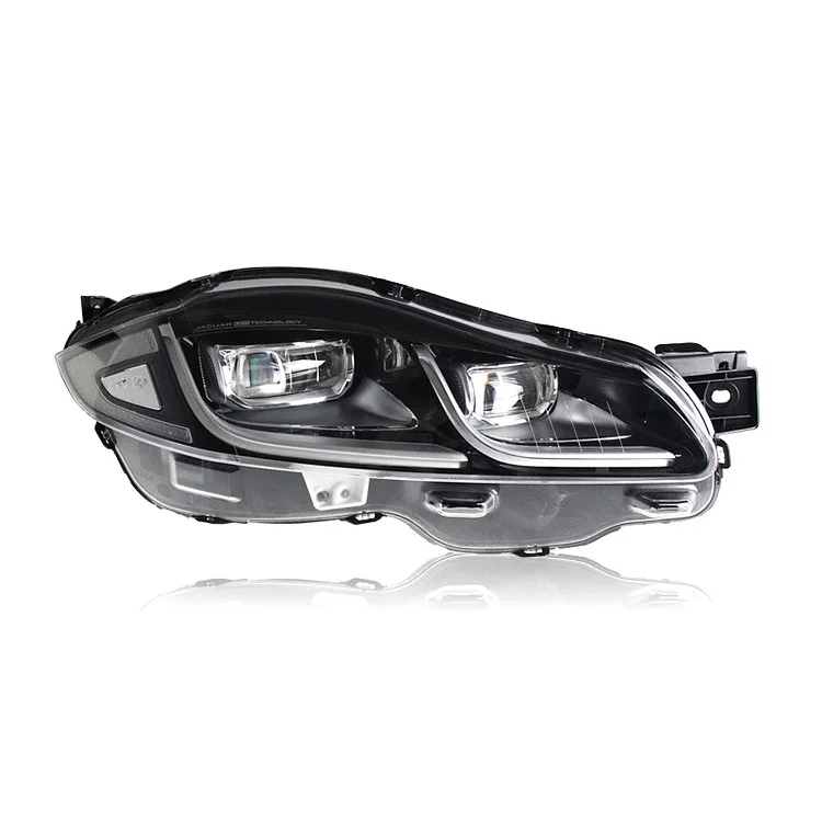 Upgrade LED headlamp headlight for Jaguar XJL XF F-PACE 2010-2019 Projector Lens head light head lamp plug and play assembly ITN Auto