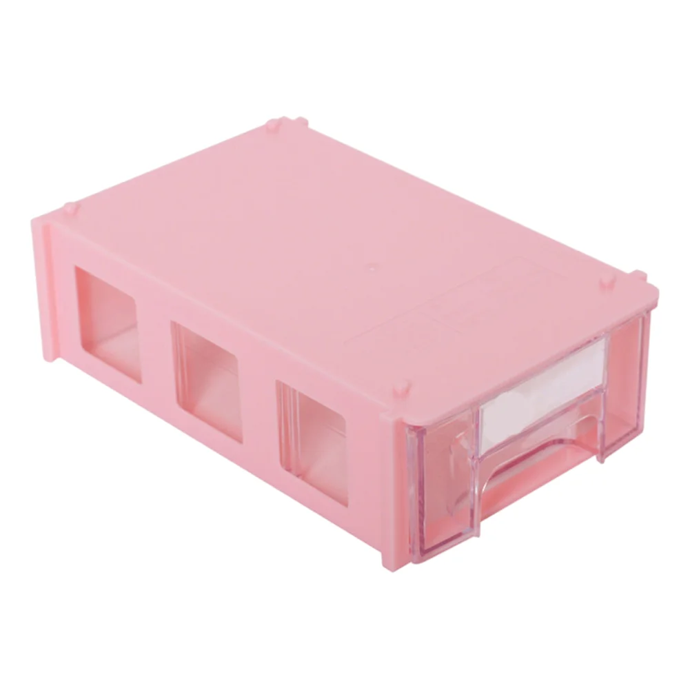 1Pcs Container Stackable Combined Cabinet Multifunctional Assemblable for Office