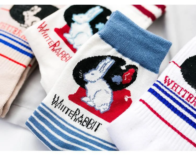White Rabbit Cotton Socks