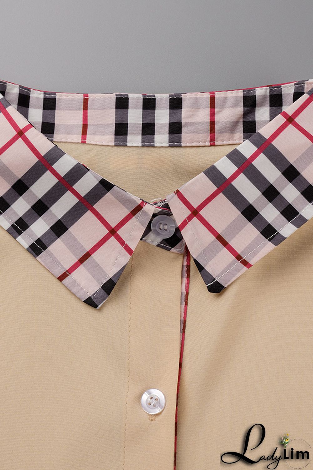 Black Fashion Casual Plus Size Print Patchwork Turndown Collar Shirt Dress