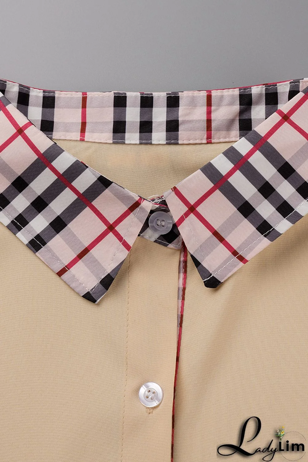 Black Fashion Casual Plus Size Print Patchwork Turndown Collar Shirt Dress