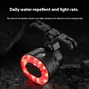 COB Smart Bicycle Rear Light Waterproof Auto Brake Sensing Light (Seat Rails)