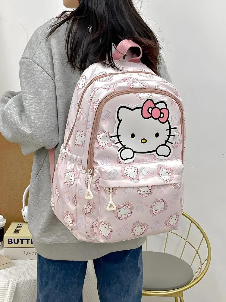Brownm Characters Backpack