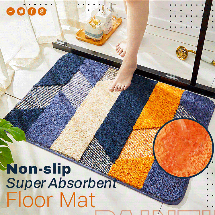 Non-slip Quick Water Absorption Floor Mat