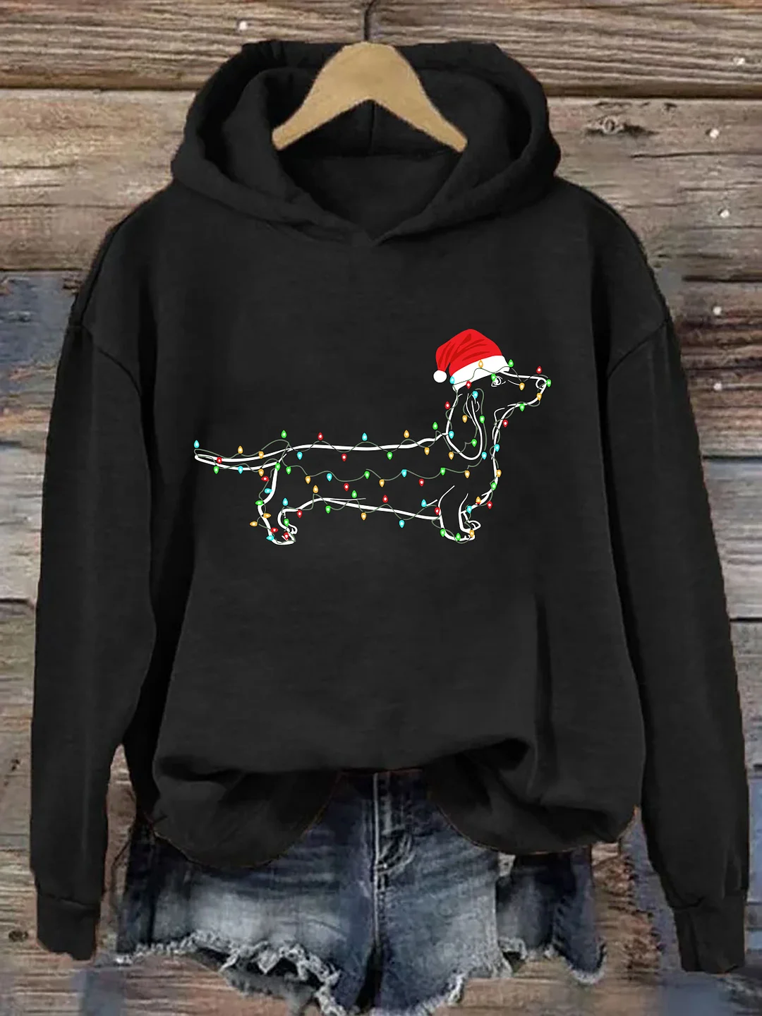 Christmas Dachshund Hoodie
