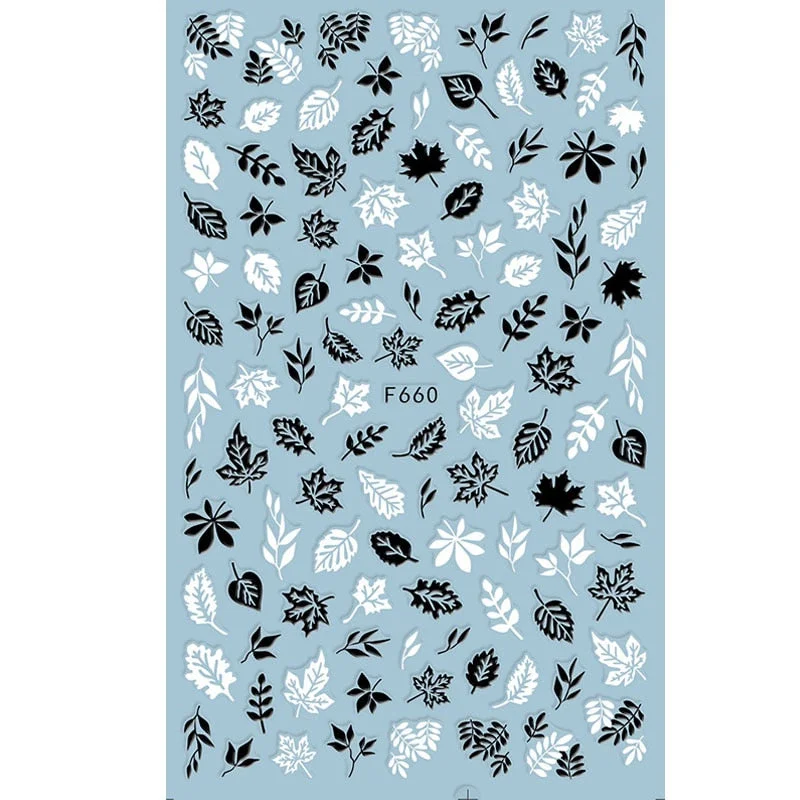 3D Holographic Stars Nail Stickers Self-adhesive Transfer Decals Lips Snowflake Sliders Tips Salon Manicure Nail Art Decoration-Nail Inspo