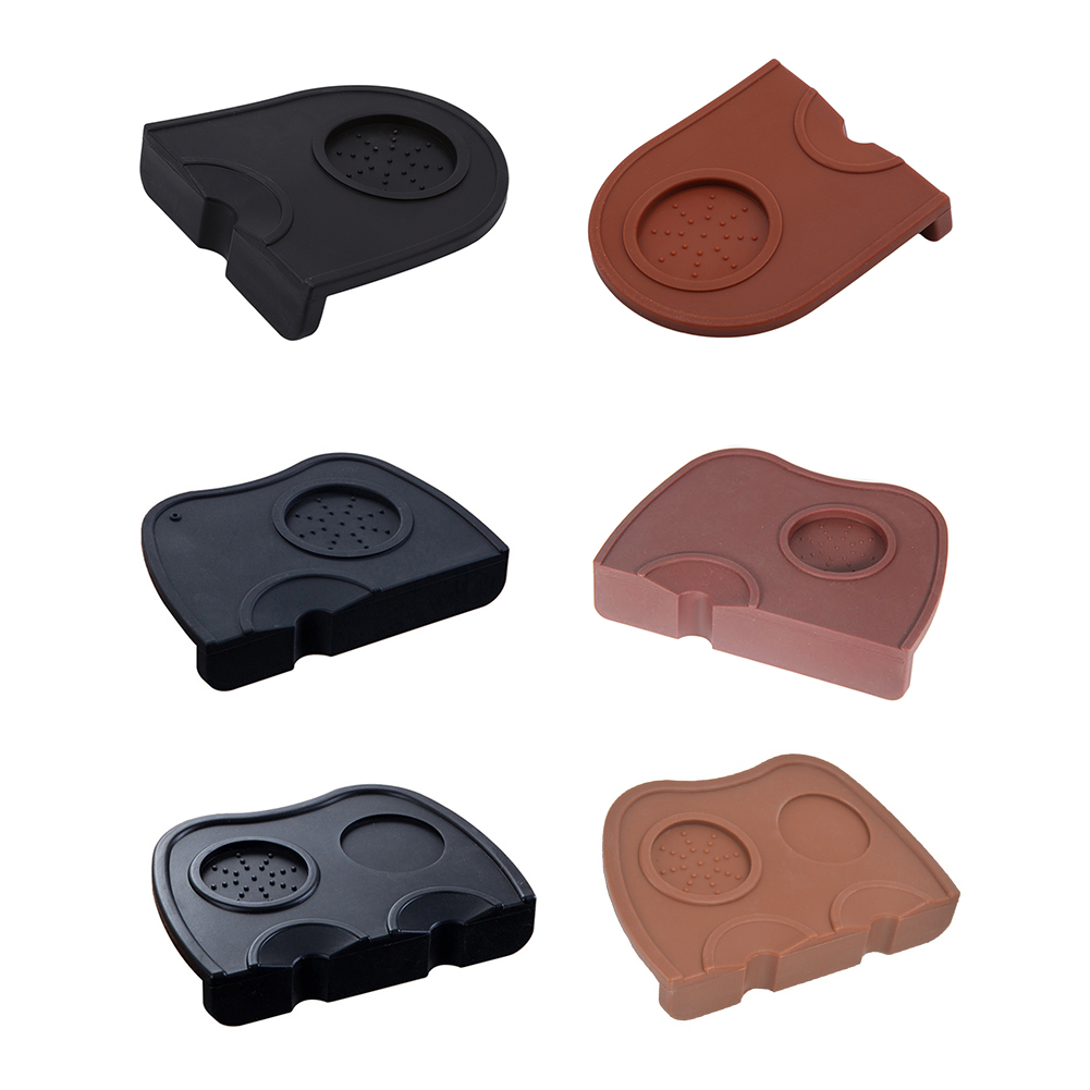 

Silicone Coffee Tamper Holder Mat Coffee Maker Tamping Anti-Slip Corner Pad, 501 Original