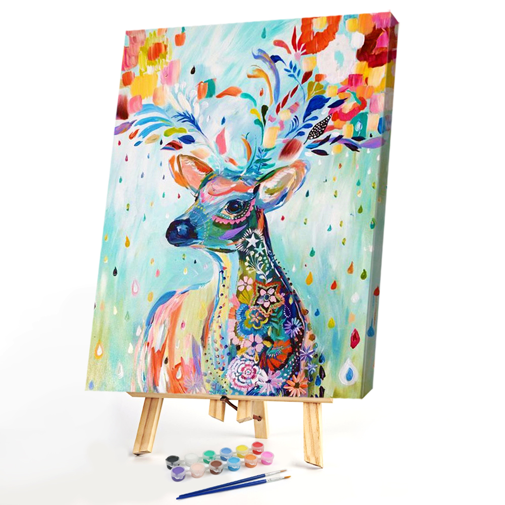 

30*40CM - Paint By Numbers - Deer, 501 Original