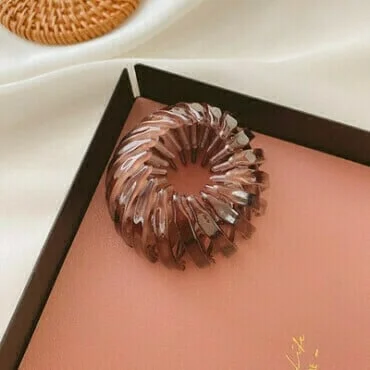 Lazy Bird's Nest Plate Hairpin