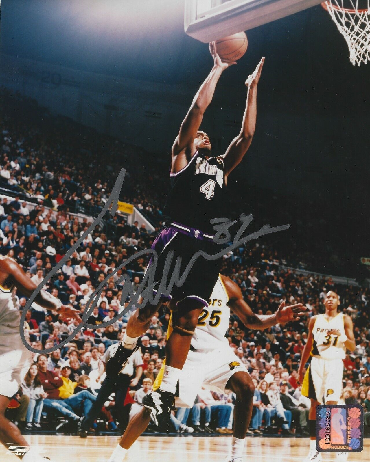 Signed 8x10 CORLISS WILLIAMSON Sacramento Kings Autographed Photo Poster painting w/ COA