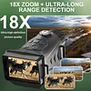 4K Infrared Night Visions Device Rechargeable Outdoor HD Telescope Camera with 2.8 Inch Large Screen 18X Digital Zoom Night Visions Monocular Outdoor Exploration & Camping Gear Gifts for Men