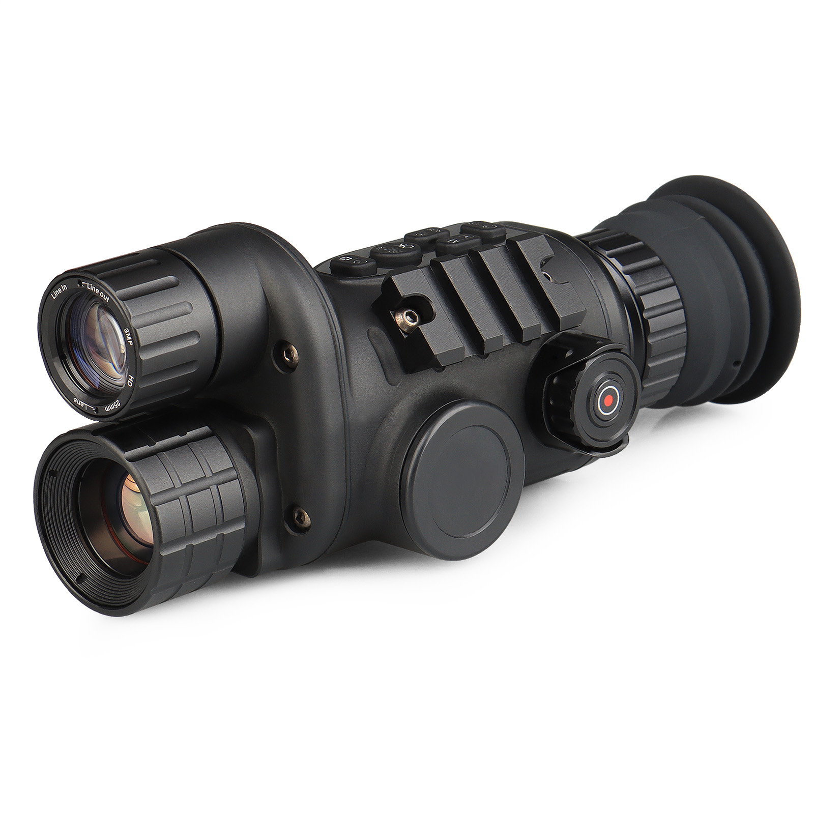 Professional Multi-Purpose 1-6X High Definition Digital + Thermal Military Hunting Monocular  Night Vision 