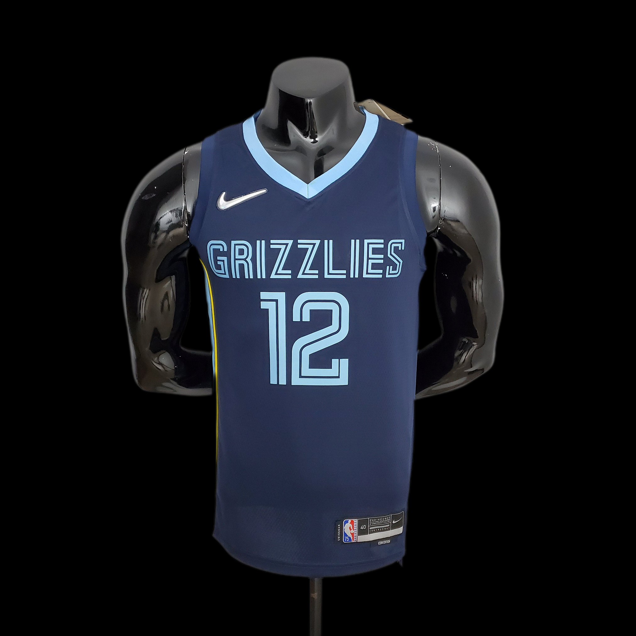 Maillot Memphis Grizzlies 12 MORANT NBA Basket Maillot De Fou, site maillot de foot pas cher