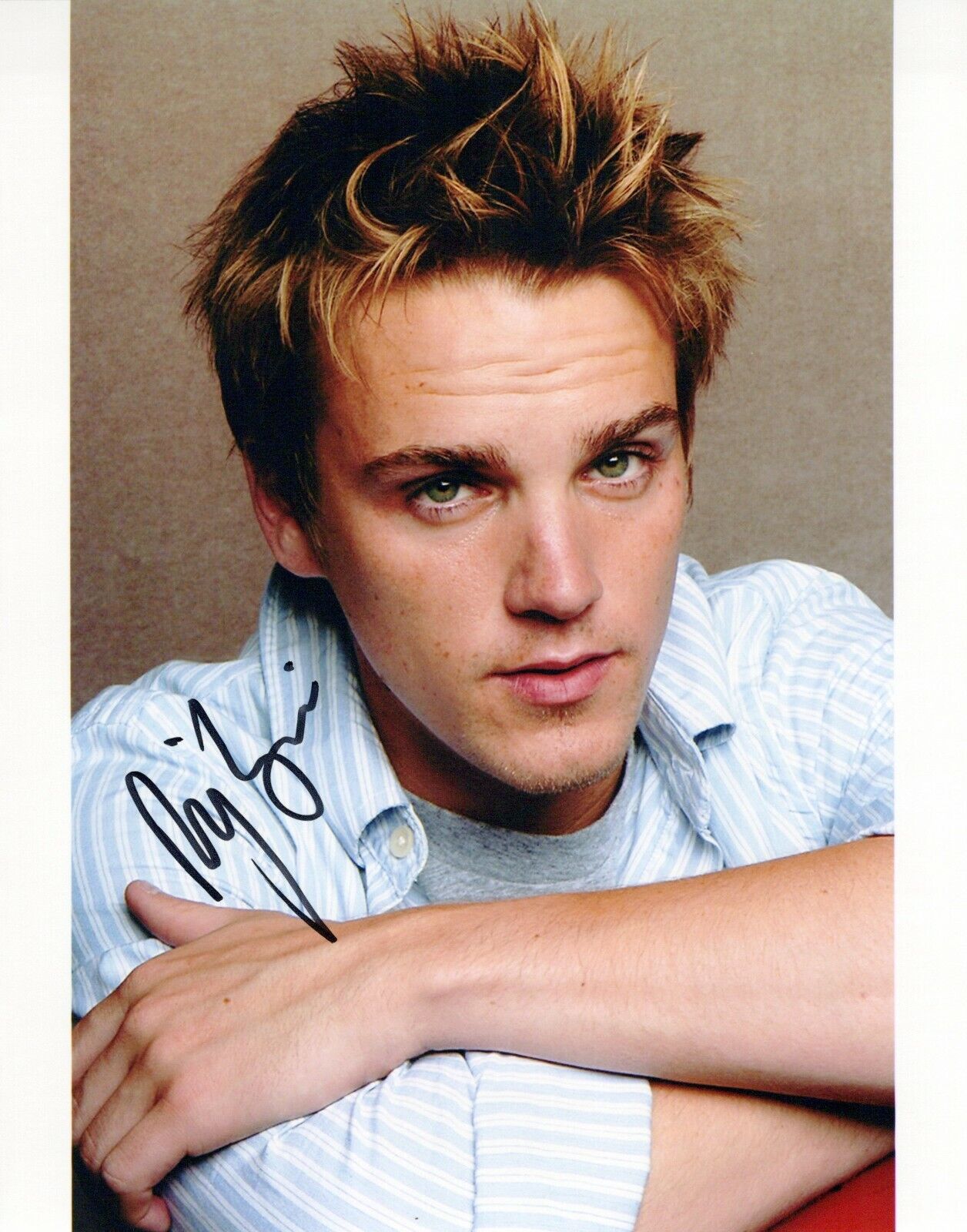 Riley Smith head shot autographed Photo Poster painting signed 8x10 #6