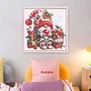 (US Only)Gnome Design DIY Bead Embroidery Kit 40x39cm 9CT Cross Stitch Kit for Home Decor