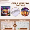 (US Only)Paint By Numbers Kit On Canvas DIY Oil Art Vacation Picture Home Decor40x40cm