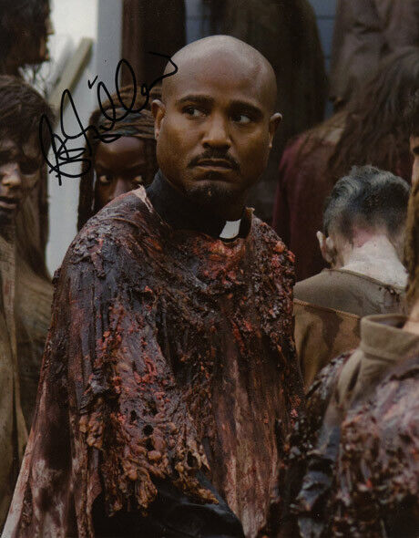 Seth Gilliam signed autograph Photo Poster painting 8x10 inch COA Walking Dead